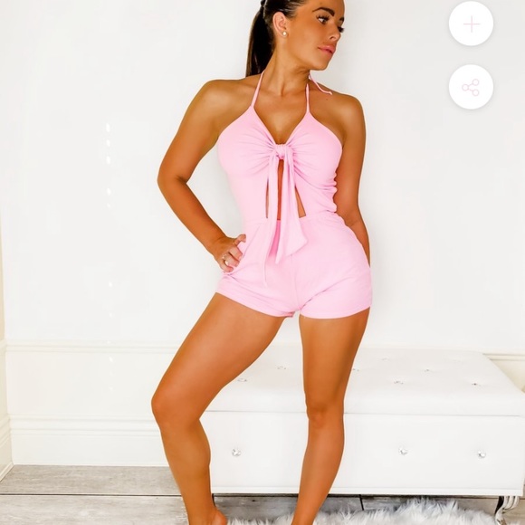 Mommy & mini matching rompers - Picture 2 of 4